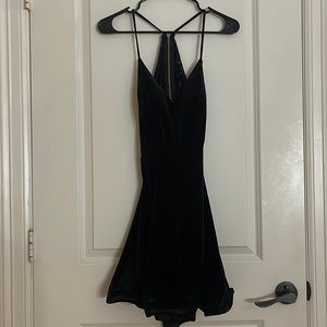black homecoming dress